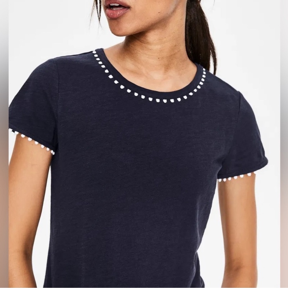 Boden Charlie Pom Pom Tee